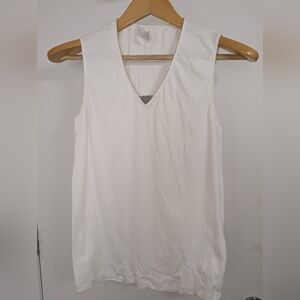 FABIANA FILIPPI WHITE CAMISOLE SIZE MEDIUM